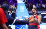 Emma Navarro at the Billie Jean King Cup Finals 2025. (Photo: Getty)